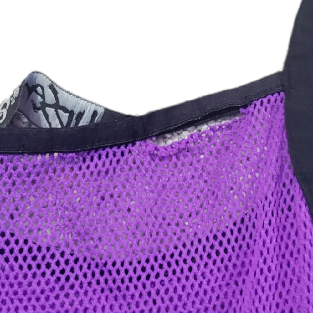 Lip Service Large Purple Mesh Tank Top - Picture 11 of 14